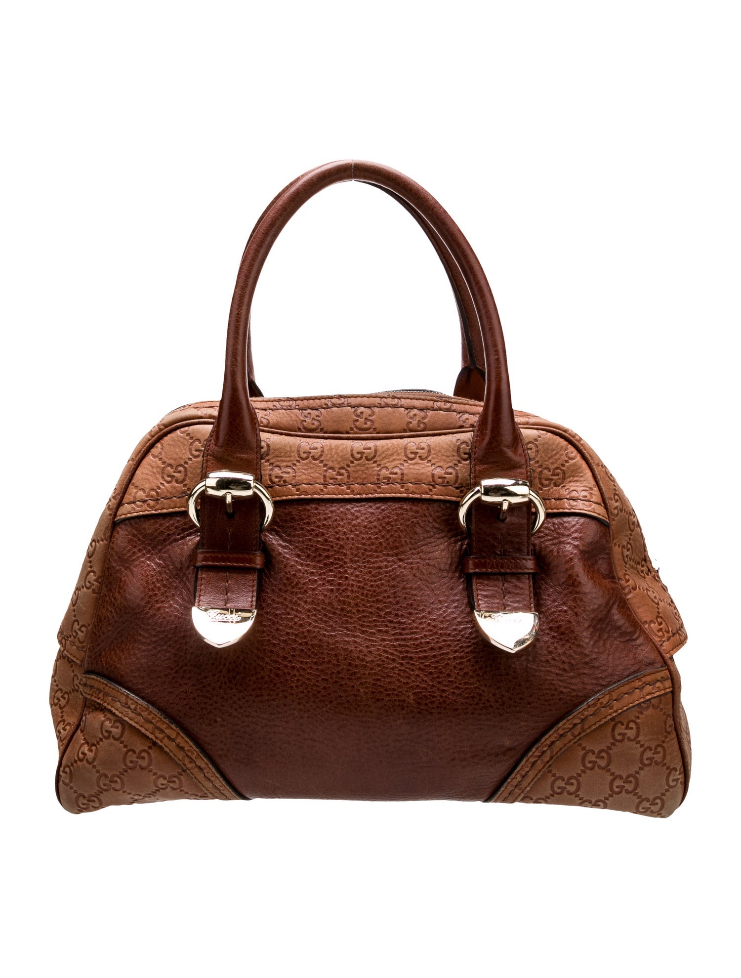 Gucci Leather Top Handle Bag